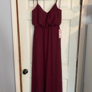 Merlot Long Dress, size small